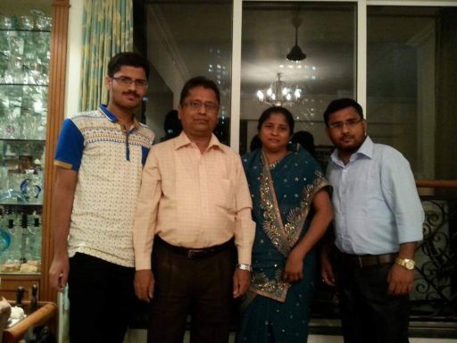 Pastor Ratnakar Ahire and Family